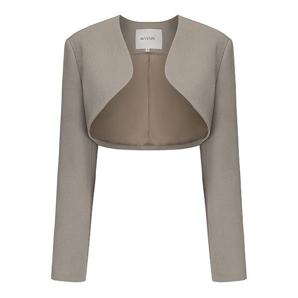 Autumn Urban Style Women Slim Fit Short Suit Top Professional Casual Stitching Hot Girl Coat MZ0A3410